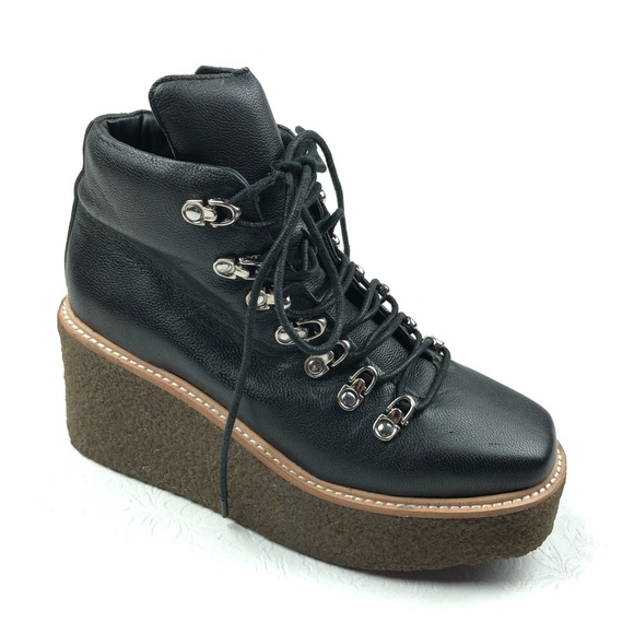 jeffrey campbell viajar wedge hiker booties